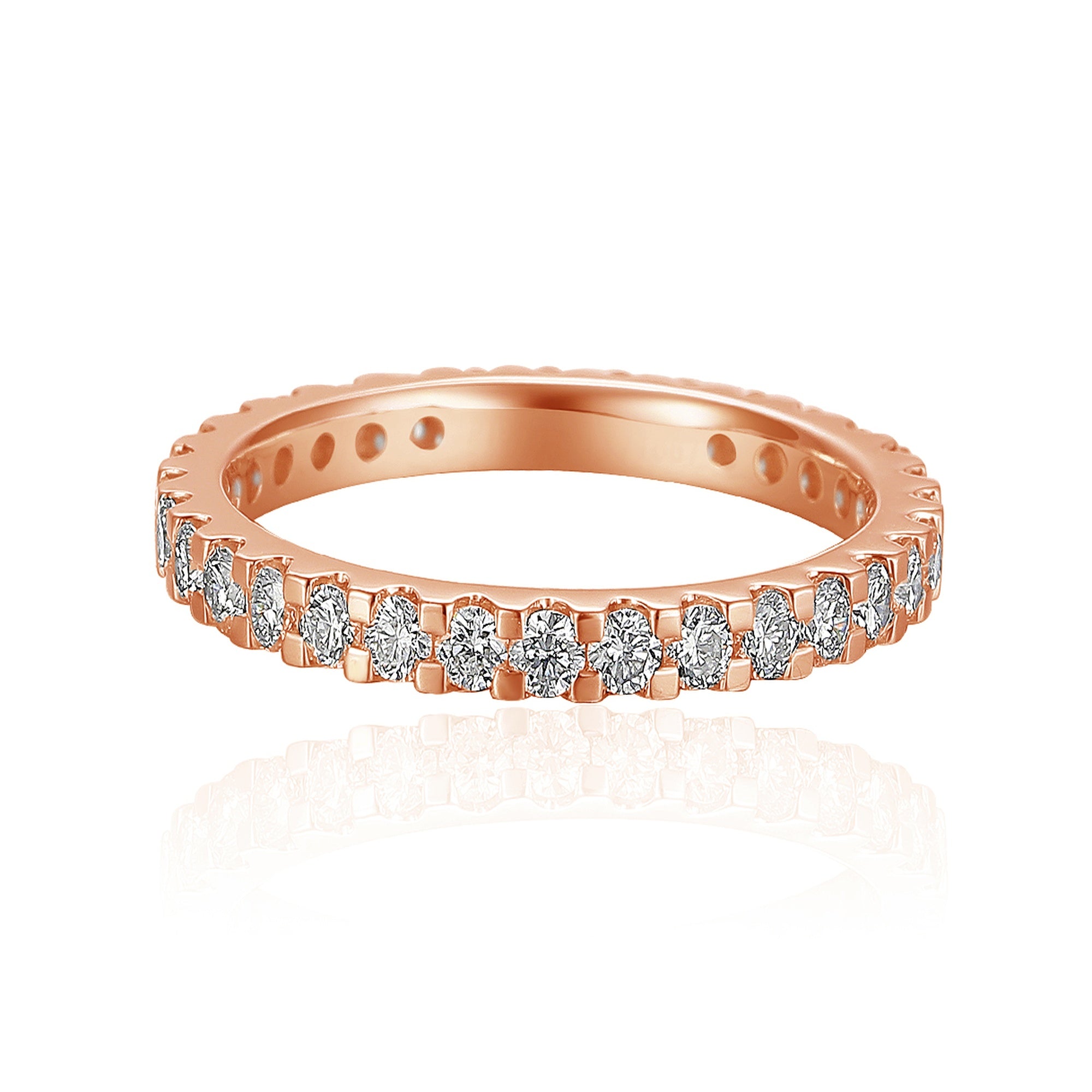Diamond Eternity Ring Classic Claw-Set Design