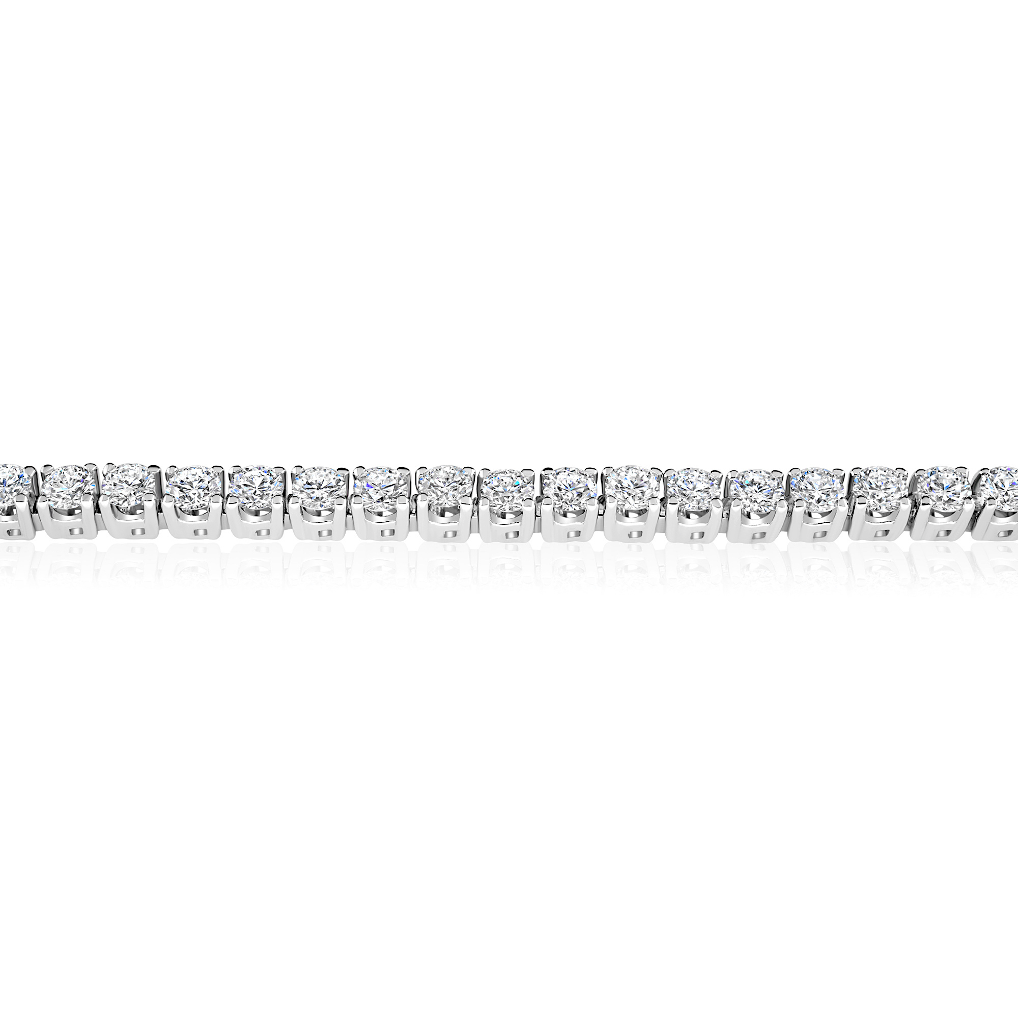 Finesse 4 Claw Diamond Tennis Bracelet
