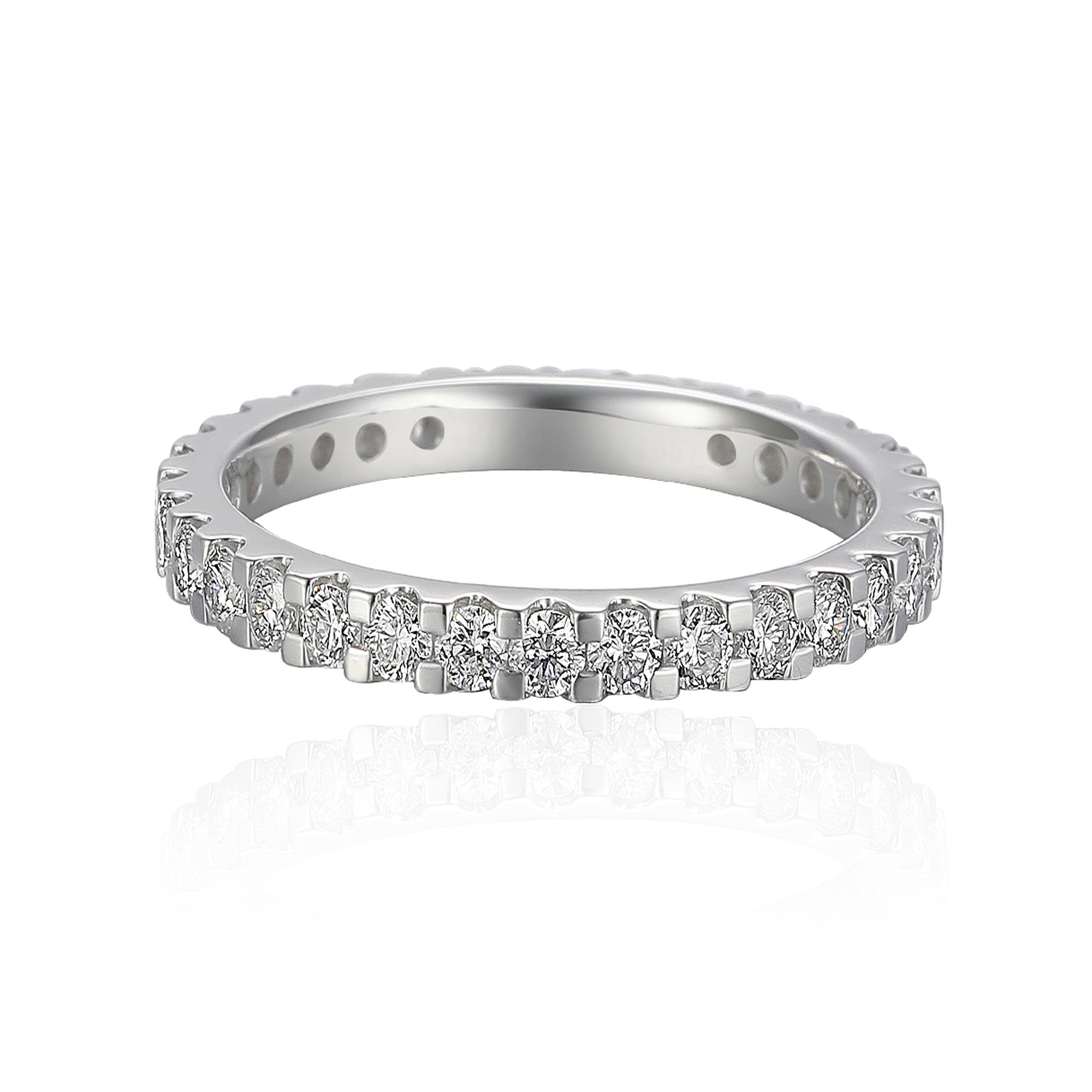 Diamond Eternity Ring Classic Claw-Set Design