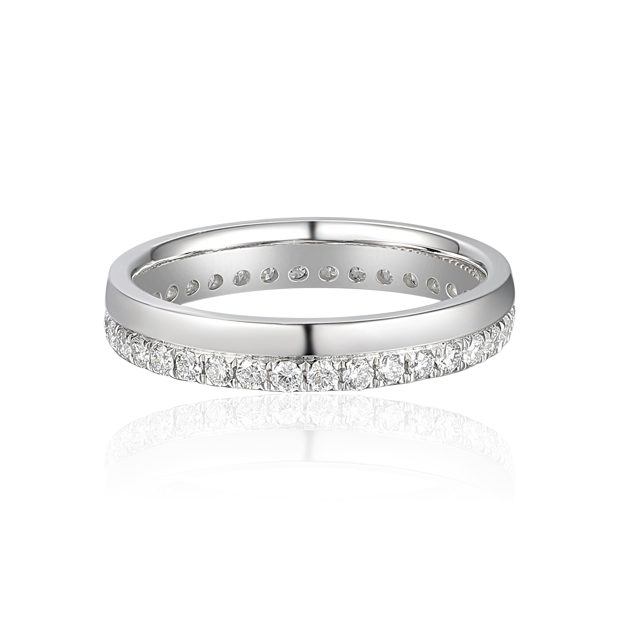 Diamond Micro Set Eternity Ring G/SI